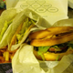 Illustration for article titled SnackTAYku: Jacks Stacked Grilled Cheese Burger Munchie Meal